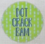 A Poore Girl Paints Needlepoint - Dot Crak Bam