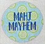 A Poore Girl Paints Needlepoint - Mahj Mayhem
