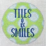 A Poore Girl Paints Needlepoint - Tiles and Smiles