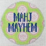 A Poore Girl Paints Needlepoint - Mahj Mayhem