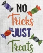 A Poore Girl Paints Needlepoint - No Tricks, Just Treats