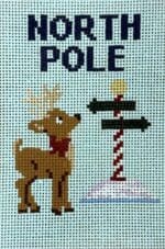 Atlantic Blue Canvas - North Pole Travel Book