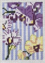 The Gingham Stitchery - Orchid Luggage Tag