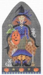 Kelly Clark Needlepoint - Ratt Z. Witch