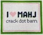 Initial K Studio - I Heart Mahj Clutch