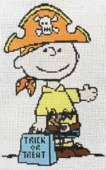 Officially Needlepoint - Charlie Brown Pirate Costume