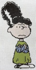 Officially Needlepoint - Violet in Frankenstein Bride Costume