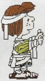 Officially Needlepoint - Peppermint Patty in Mummy Costume