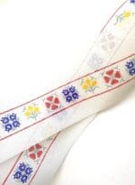 The Plum Stitchery - Edelweiss & Hearts Belt  (In Stock)