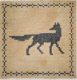 The Plum Stitchery - Walking Wolf  (In Stock)